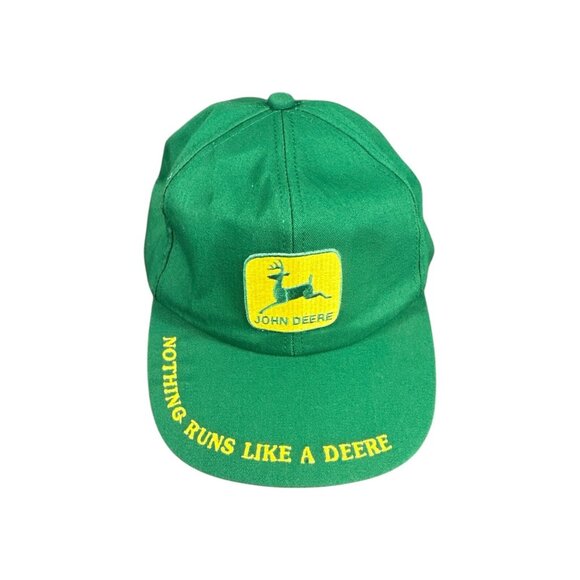 John Deere Other - Vintage John Deer Nothing Runs Like A Deer Cap Hat SnapBack